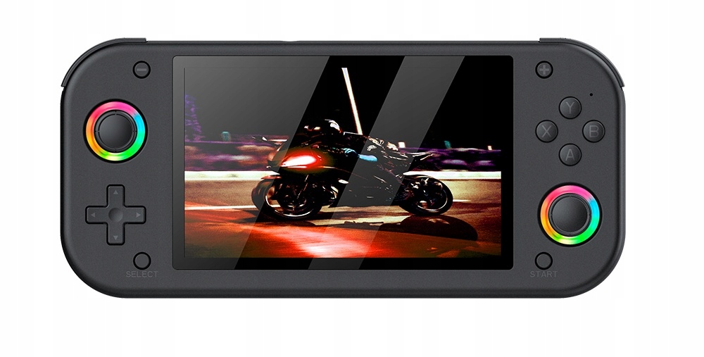 Przenośna Konsola Retro M26 5,1'' 19647 Gier, PSP,PS1,NES, itd Czarna