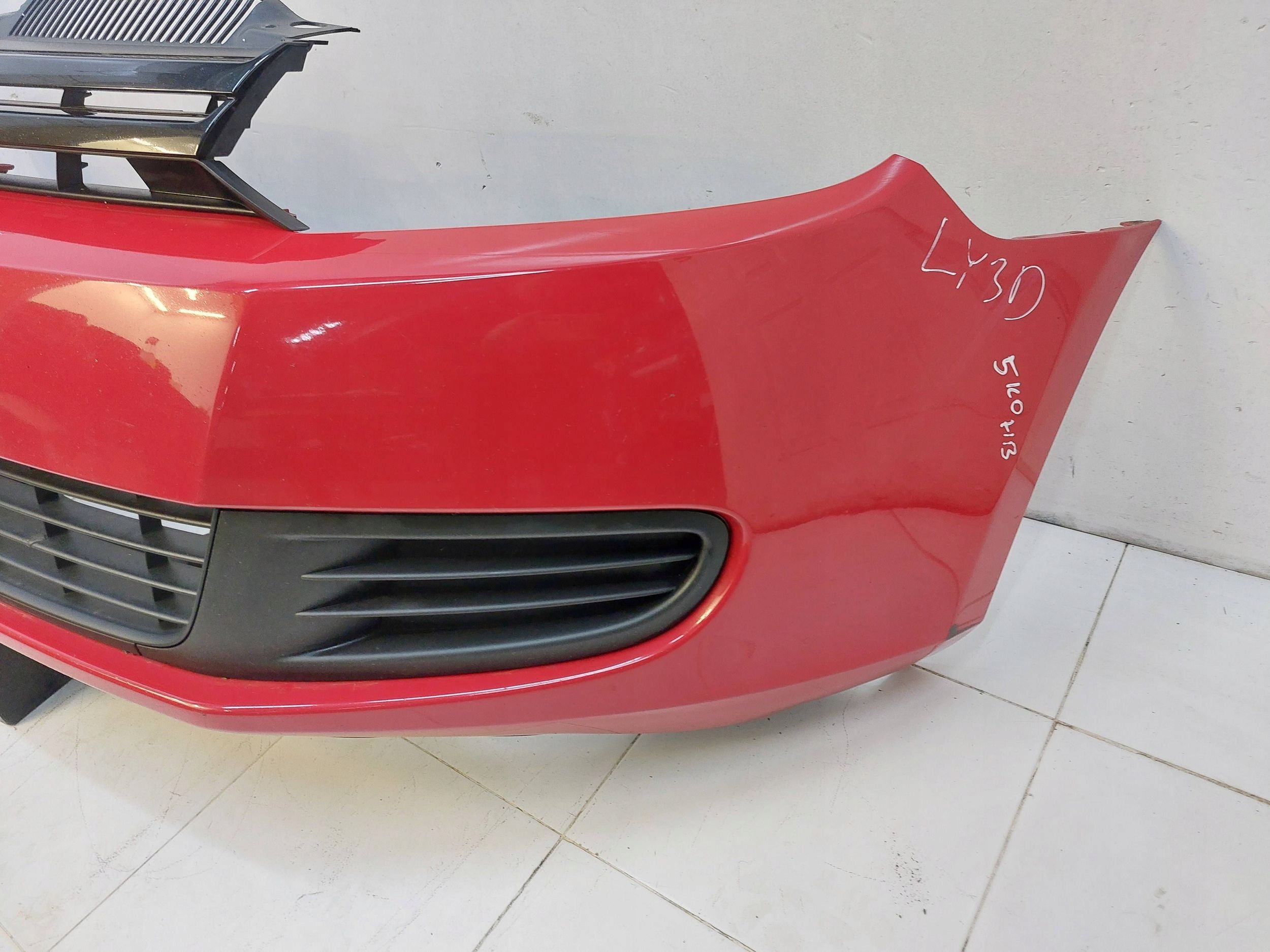 VW GOLF VI 6 08-13r bumper front grille complete LY3D