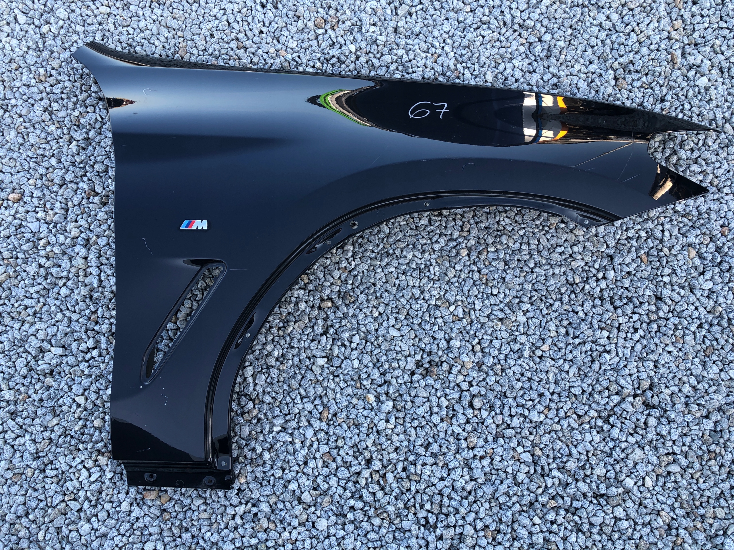 BLOTNIK PRZOD PRZEDNI PRAWY BMW X3 G01 X4 G02 BARDZO ŁADNY