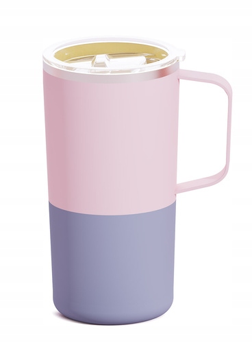 Hrnek Asobu termokeramický Tower 600ML pink