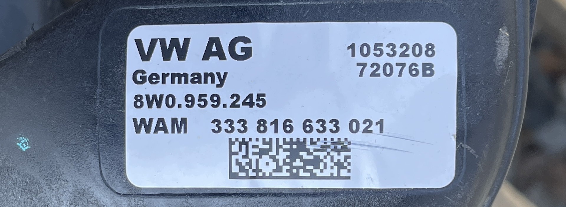 AUDI A6 C8 A7 4K tow SKLADANY electrical OE 4K0800491H