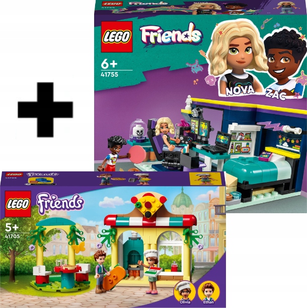 Lego Friends Pokoj Novy 41755 Herna Lego 41705 Dárková Sada