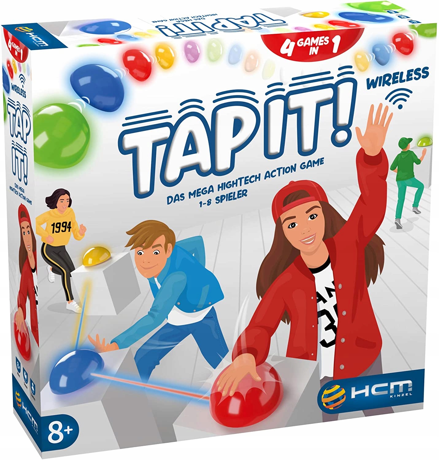 Gra planszowa zręcznościowa Tap It! Naciśnij przycisk Zabawa dla Dzieci 8+