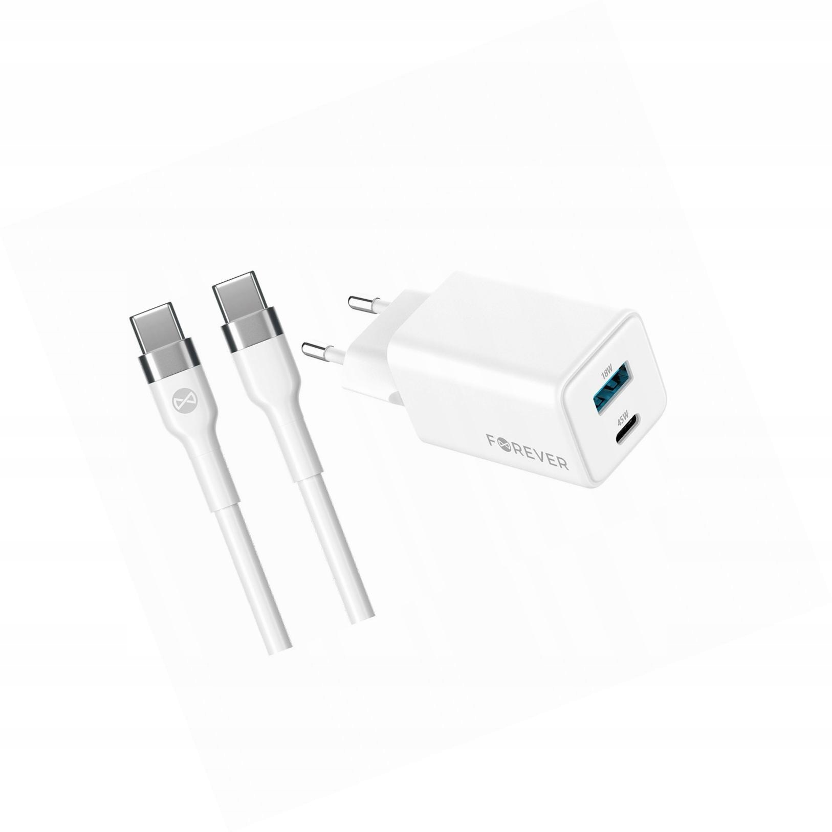 Szybka ładowarka GaN 45W Usb-c z kablem do Samsung Galaxy A73 5G
