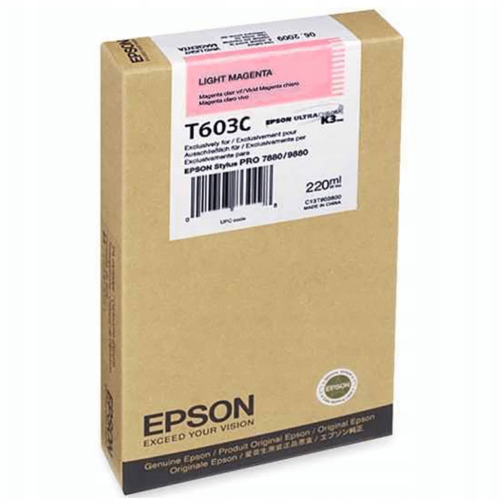 Atrament Epson T603C C13T603C00 červený (magenta)
