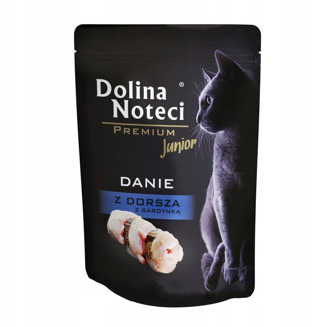 Levně 13X Dolina Noteci Premium Junior pokrm z tresky a sardinky 85 g