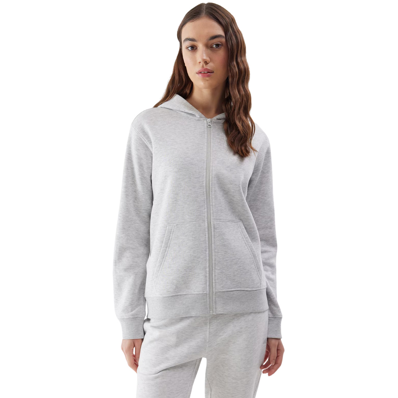 Mikina 4F F0956 šedá 4FWSS24TSWSF0956 27M vel. M