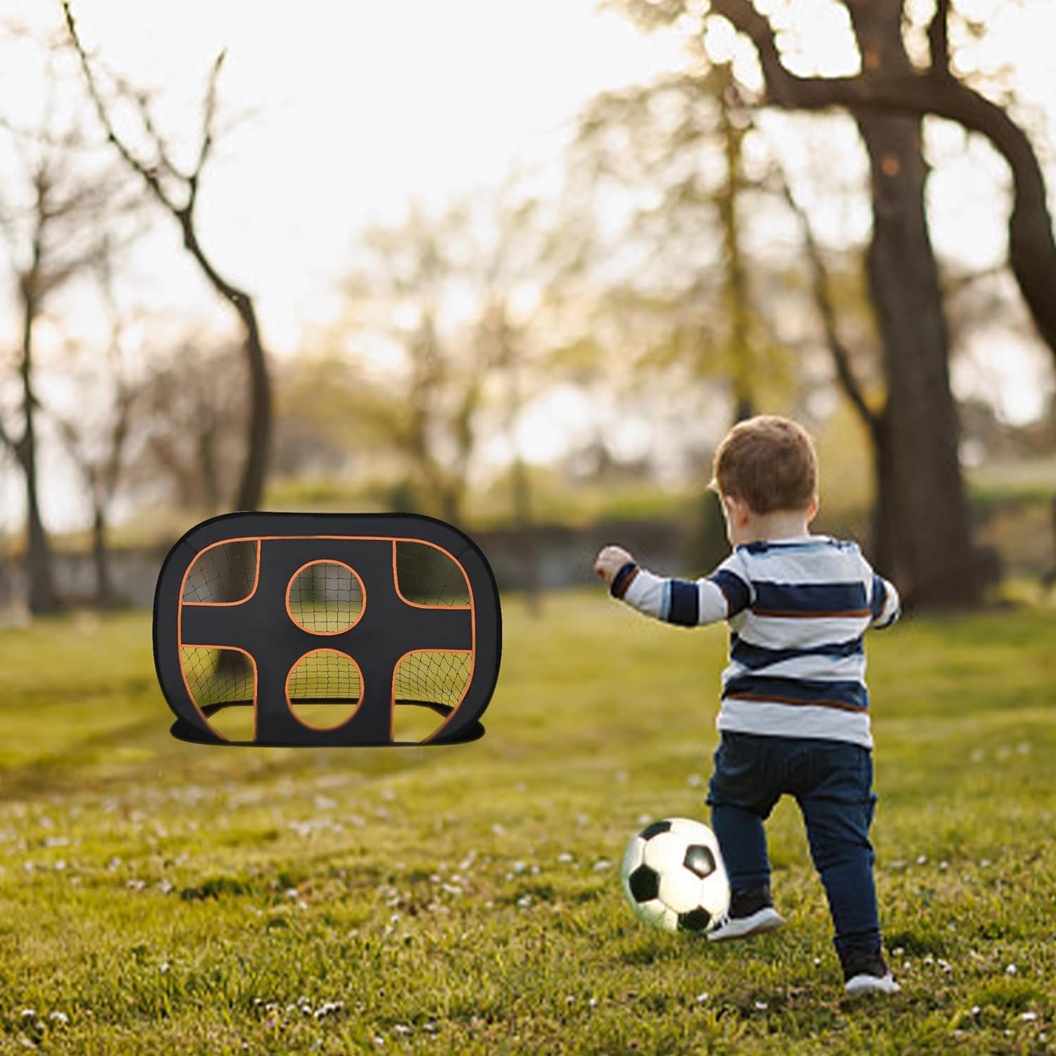 OGRODOWA BRAMKA PIŁKARSKA DO PIŁKI NOŻNEJ ZESTAW MATA CELNOŚCI PIŁKA Kod producenta Football Goal