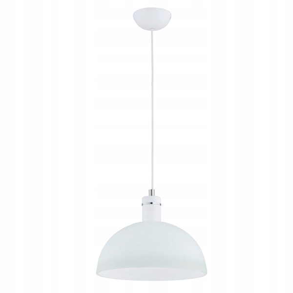 Moderní závěsná lampa Dama One 1xE27 15W Bílá Alfa