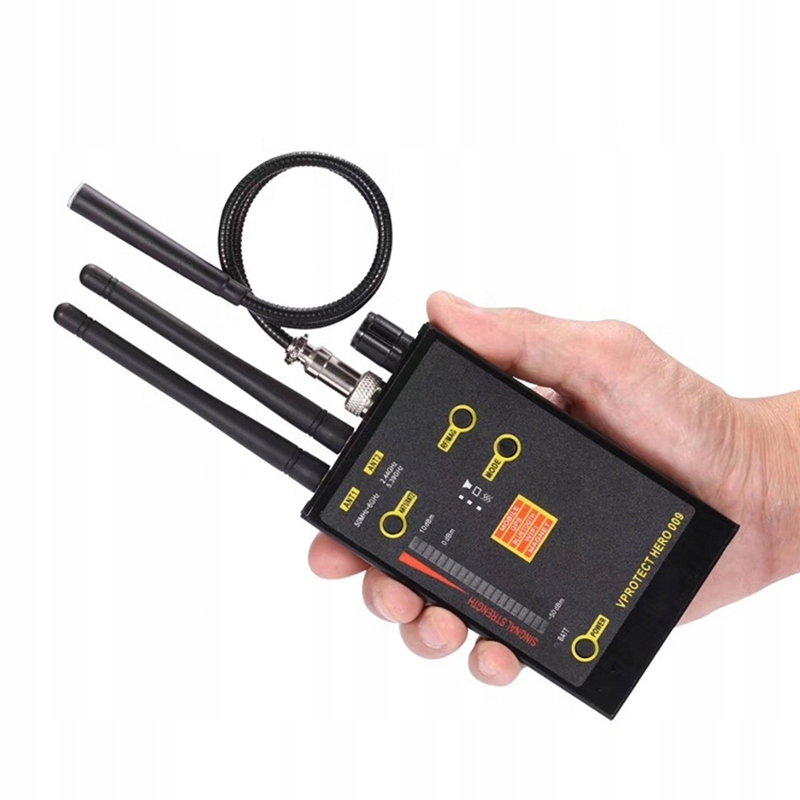 PROFESSIONAL DETECTOR LOCATOR GPS GSM EAVESDROPPING WIFI CAMERA HERO 009 Manufacturer BDS