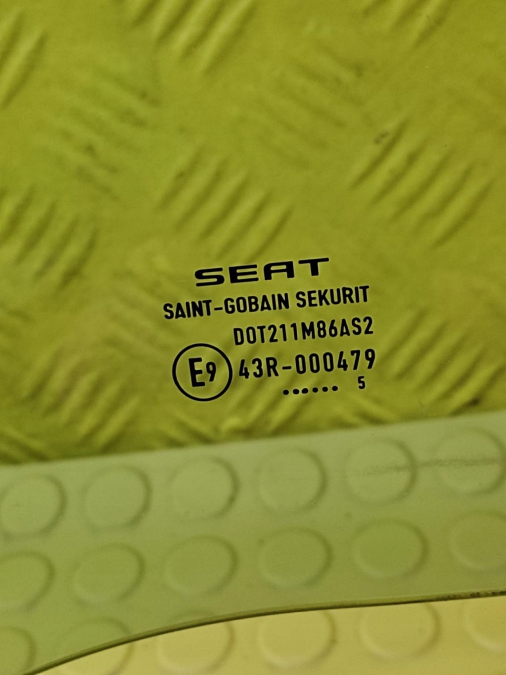 SEAT TOLEDO III window door left front