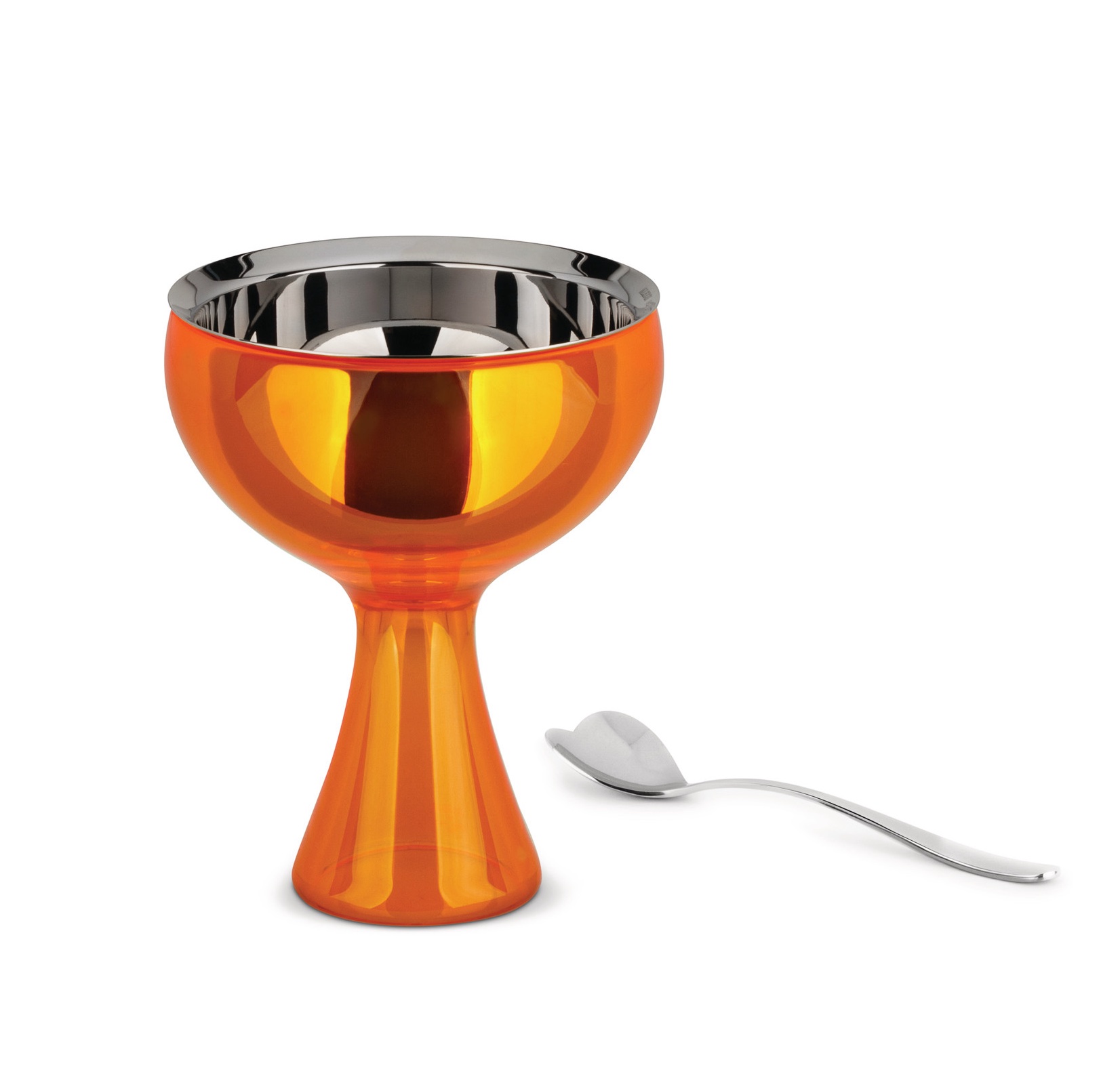 Alessi Big Love Pohár na zmrzlinu Oranžový