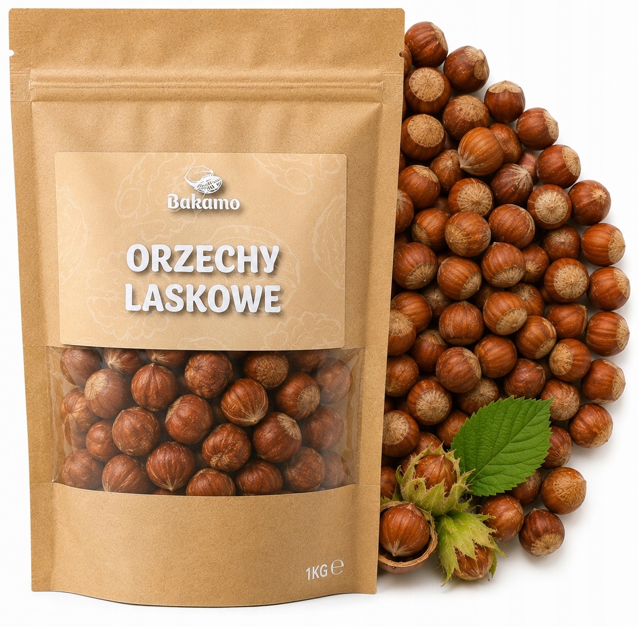 lískové ořechy loupané 1kg přírodní čerstvé bez konzervantů