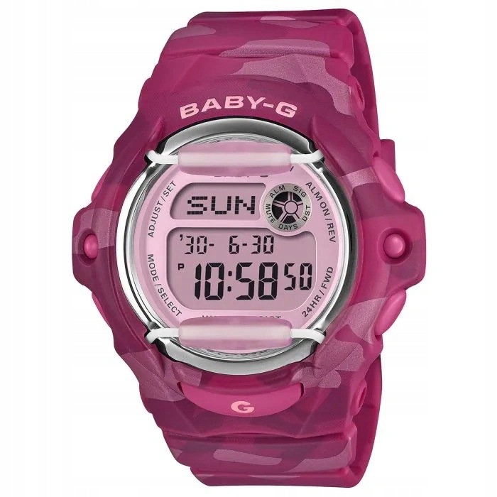 Dámské Hodinky Casio BG-169 CM-4ER Baby-g Růžové Na Řemínku 200M