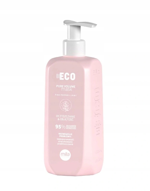 Mila Pro Be Eco Pure Volume Maska Objem 250 ml