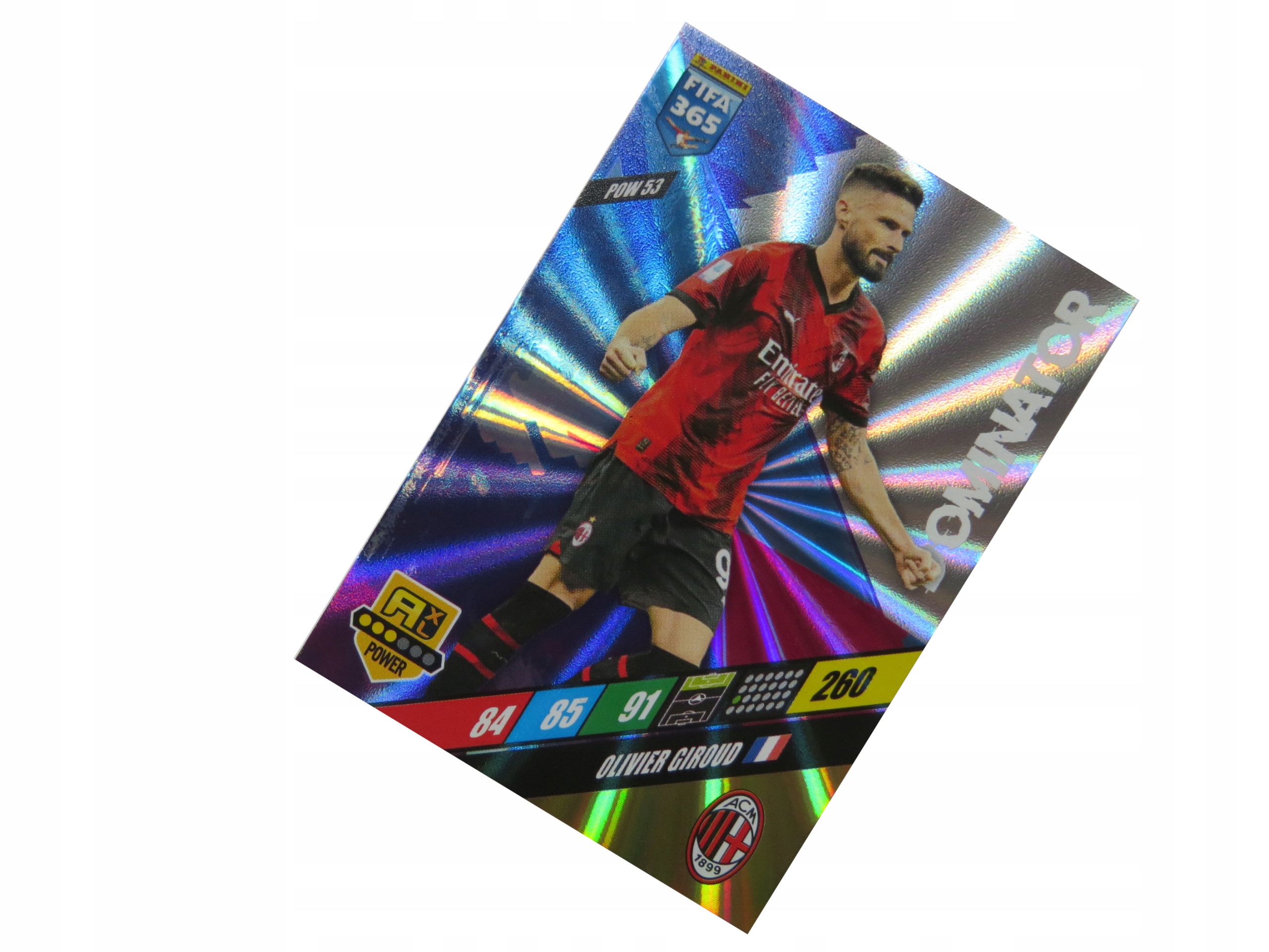 Panini Fifa 365 2024 Karty Piłkarskie Power Dominator Giroud Pow 53 Milan