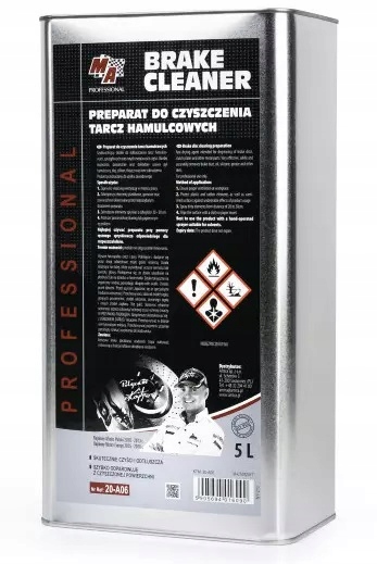 ЗАСІБ ДЛЯ ВИДАЛЕННЯ ГАЛЬМ І ЗЧЕПЛЕНЬ 5L BRAKE CLEANER