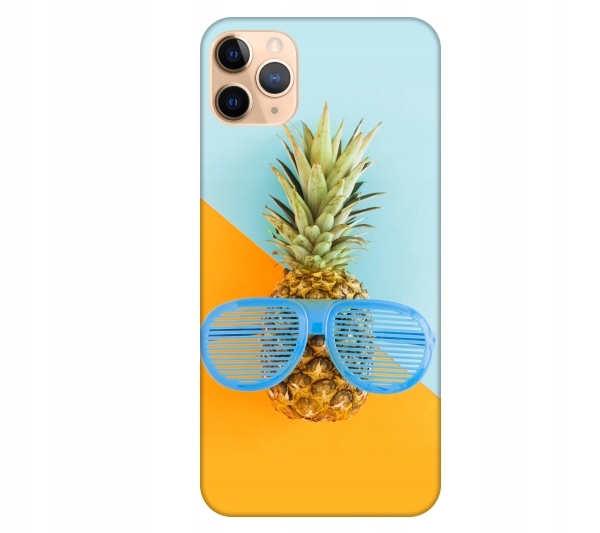 

Etui pokrowiec do iPhone 11 Pro Max Ananas w okula