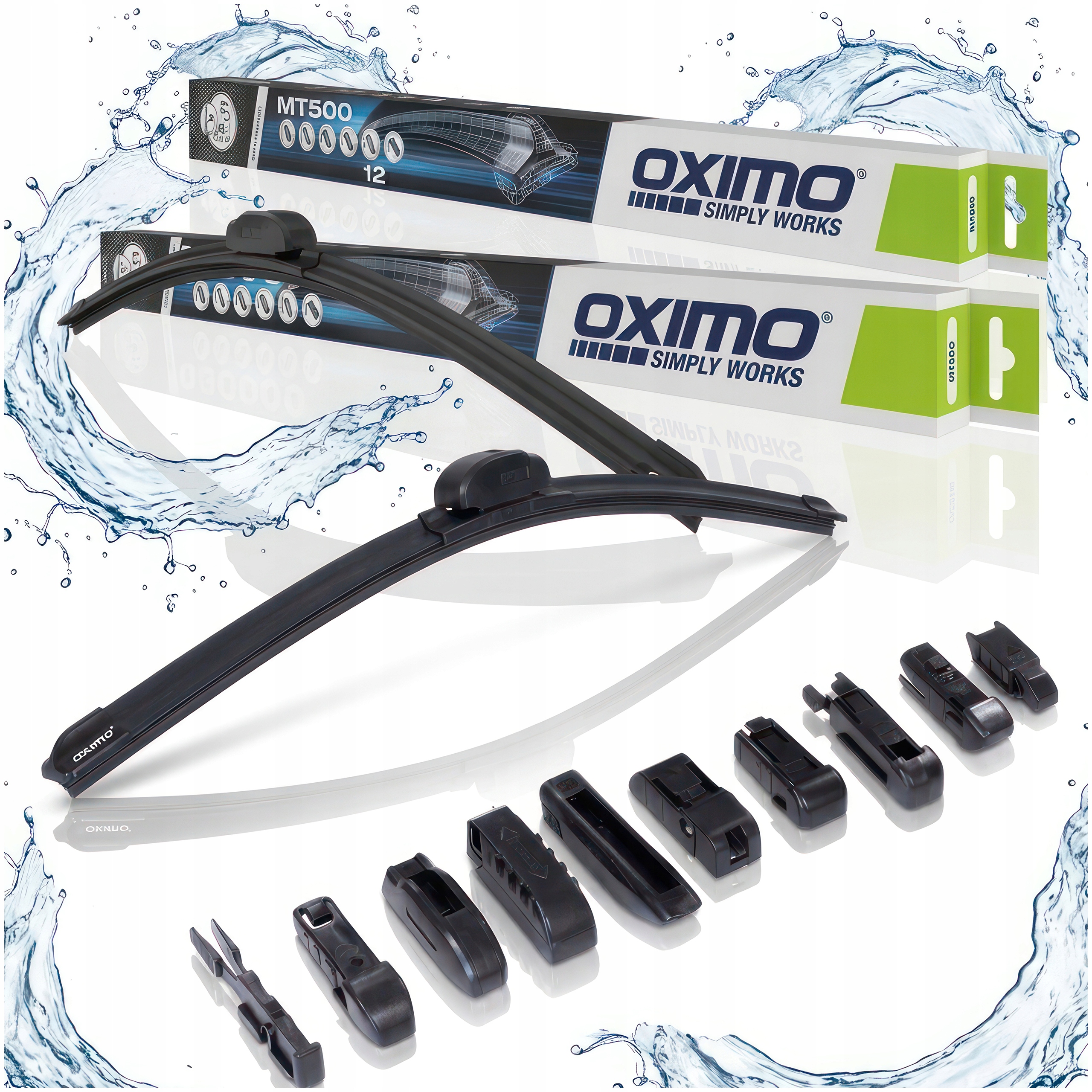 Стеклоочистители Oximo передние 650 мм 400 мм