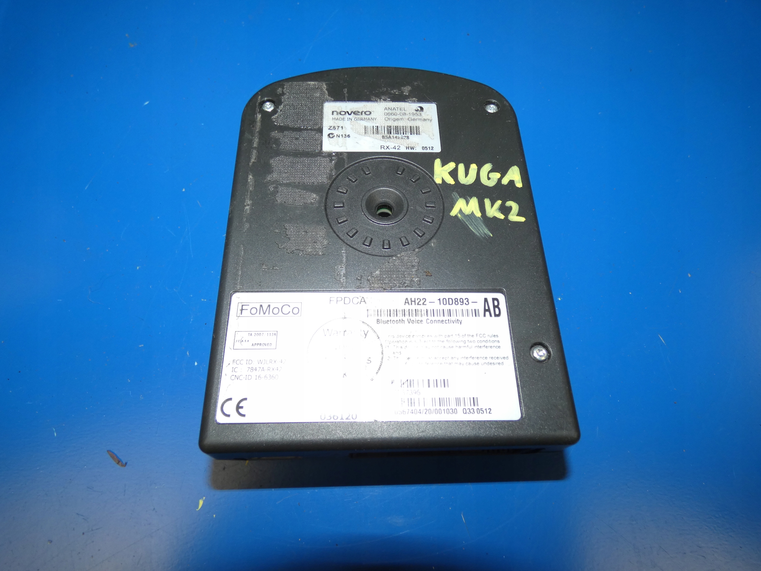FORD KUGA MK1 Module Unité de contrôle BLUETOOTH