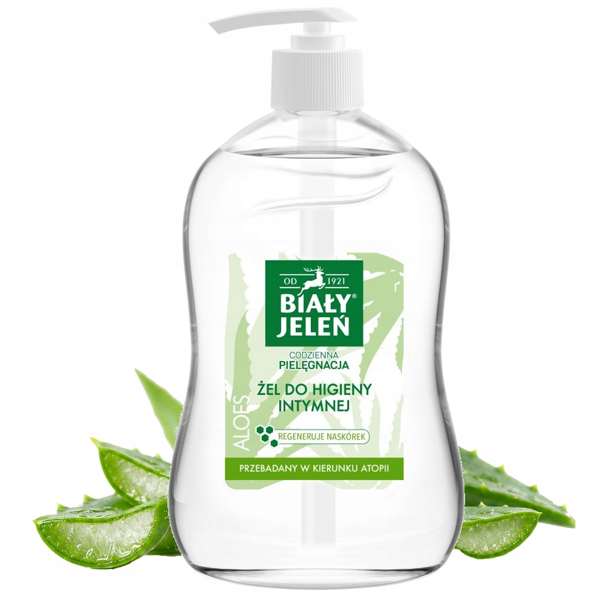 Żel do higieny intymnej aloes Biały Jeleń 500ml