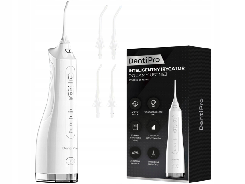 Irygator Alpha DentiPro SWF-03 Biały