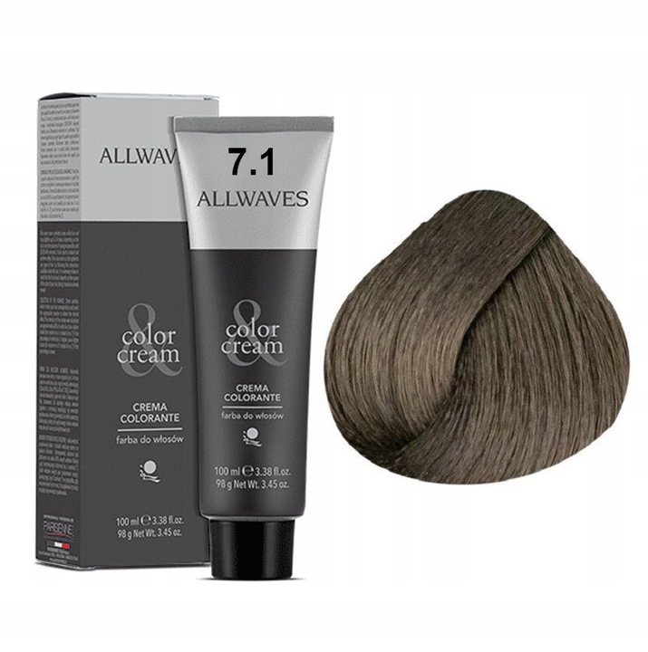 

Allwaves Farba Do Włosów 7.1 100 ML