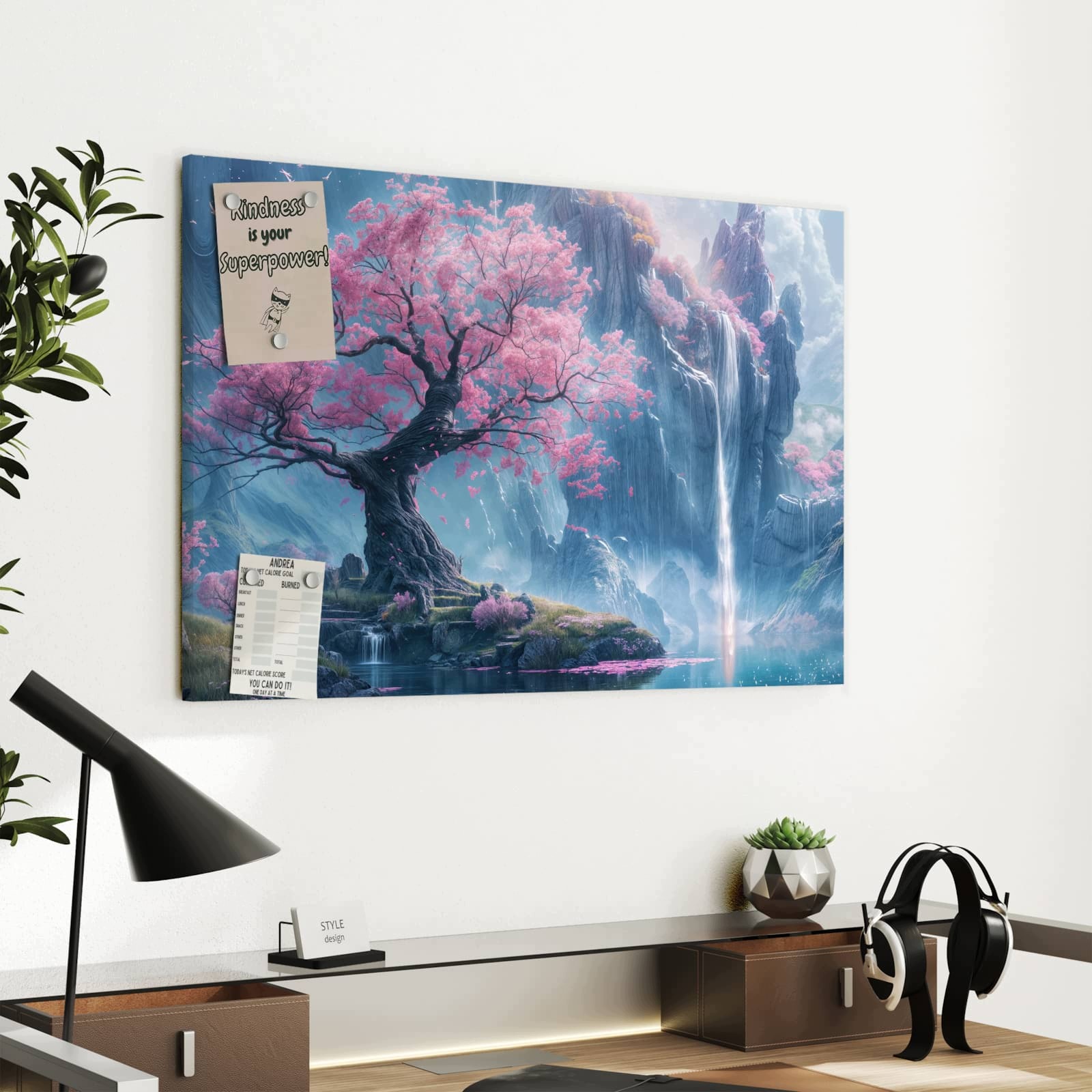 Magnetická tabule Czarujouce Krajina 60 × 40 cm