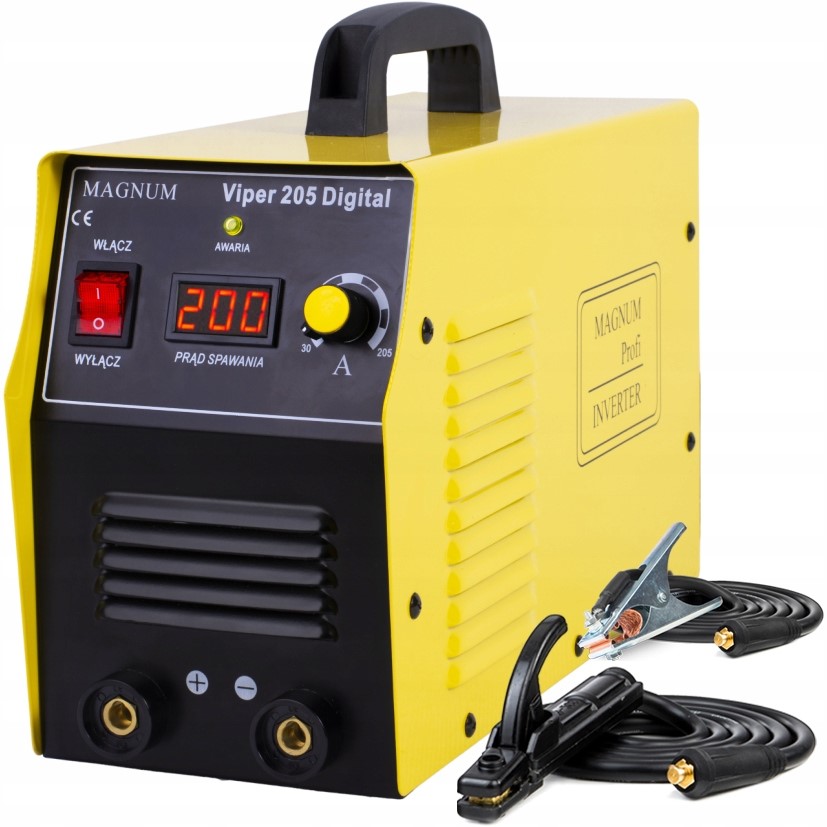 Elektrodová Invertorová Svářečka Magnum Viper 205 Digital Mma Tig 230V 200A