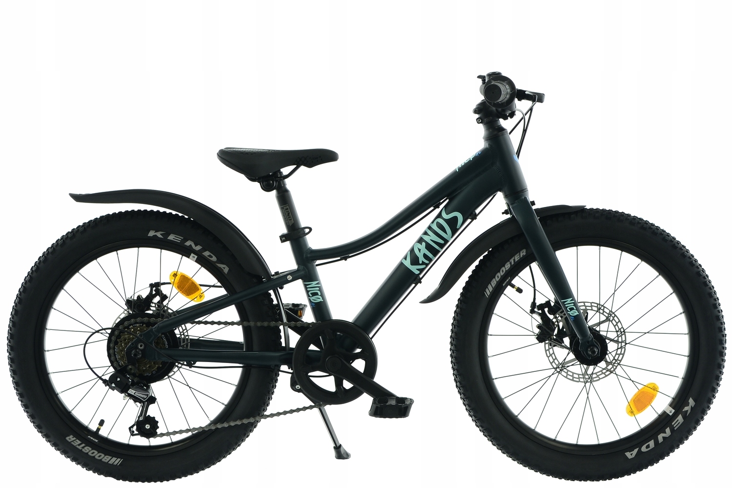 Rower dziecięcy Kands Nico 2024 koło 20" Ciemziel Lekki Aluminiowy