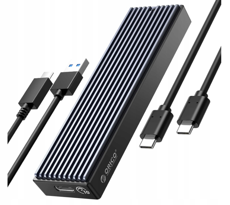 Orico M.2 NVMe Ssd skříň Usb-c 10 Gbps adaptér NVMe Ssd disků