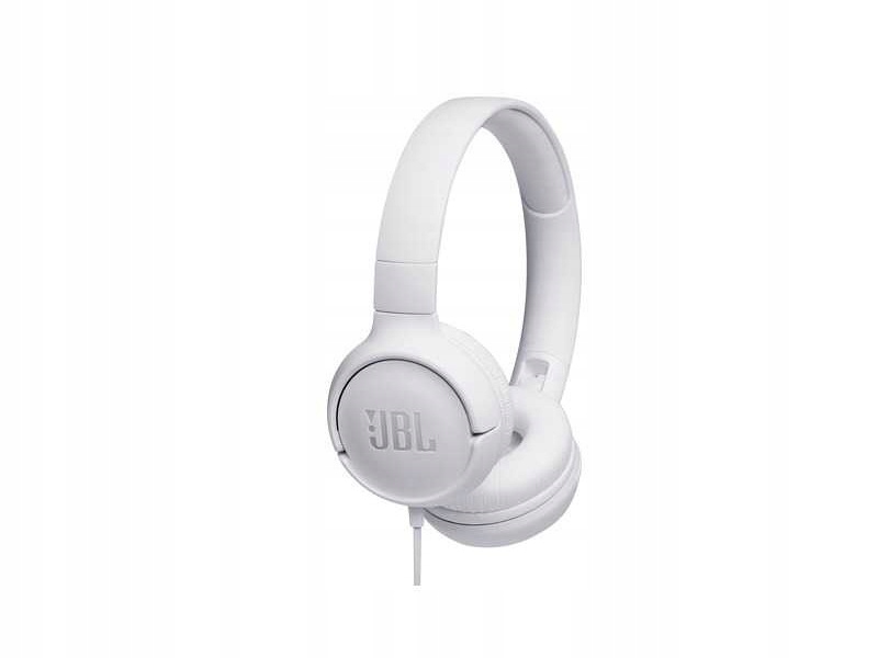 

Białe Słuchawki nauszne Jbl Tune 500