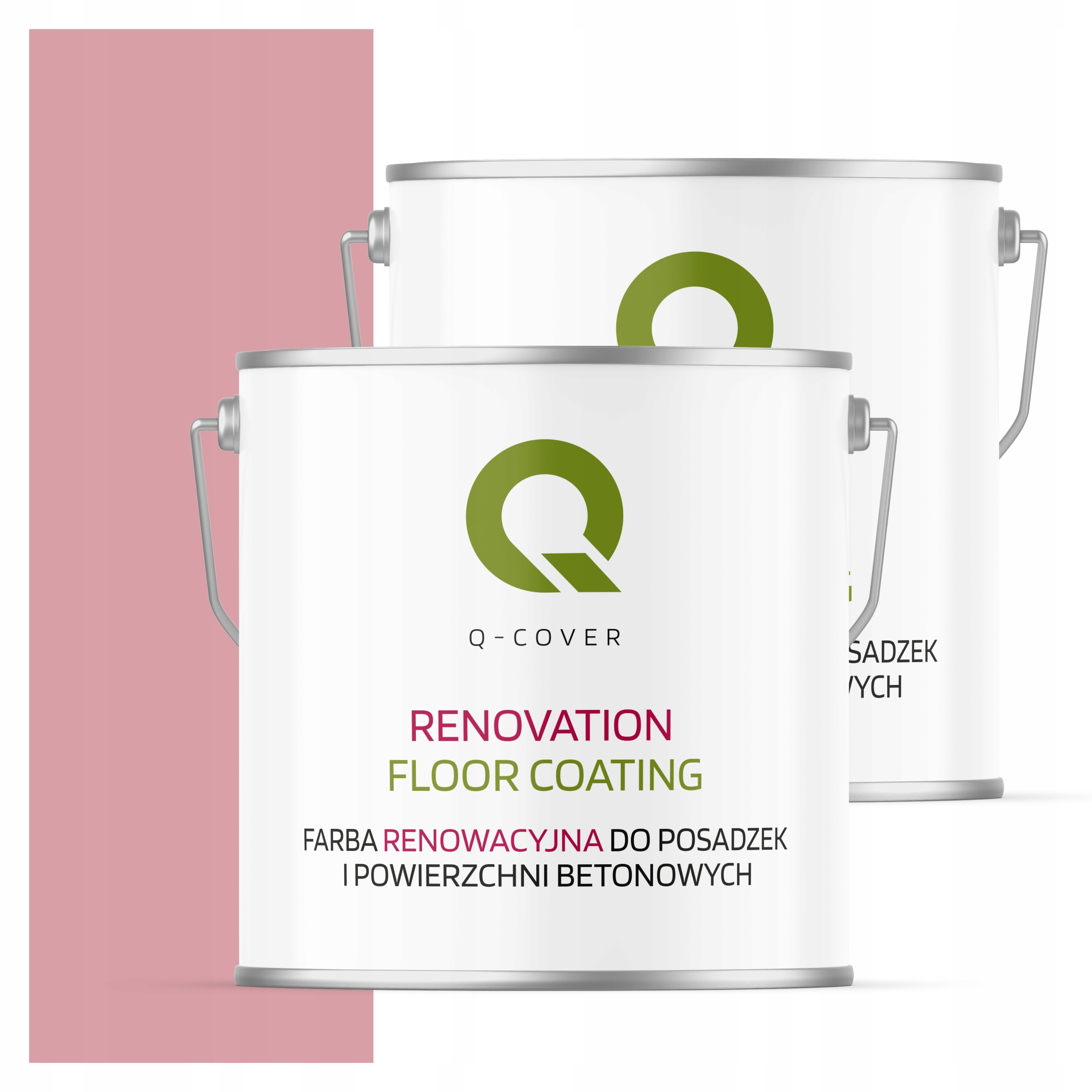 Ochranná farba na podlahy Betón Renovačná ružová svetlá 3015 Polomat 5L