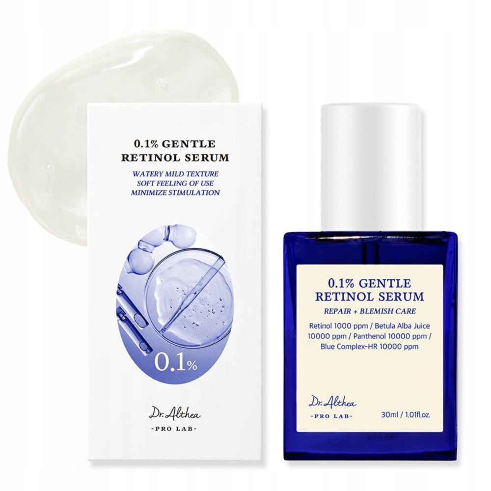 Dr.Althea Gentle Retinol Serum 0.1% Bakuchiol Hydratace Regenerace 30 ml