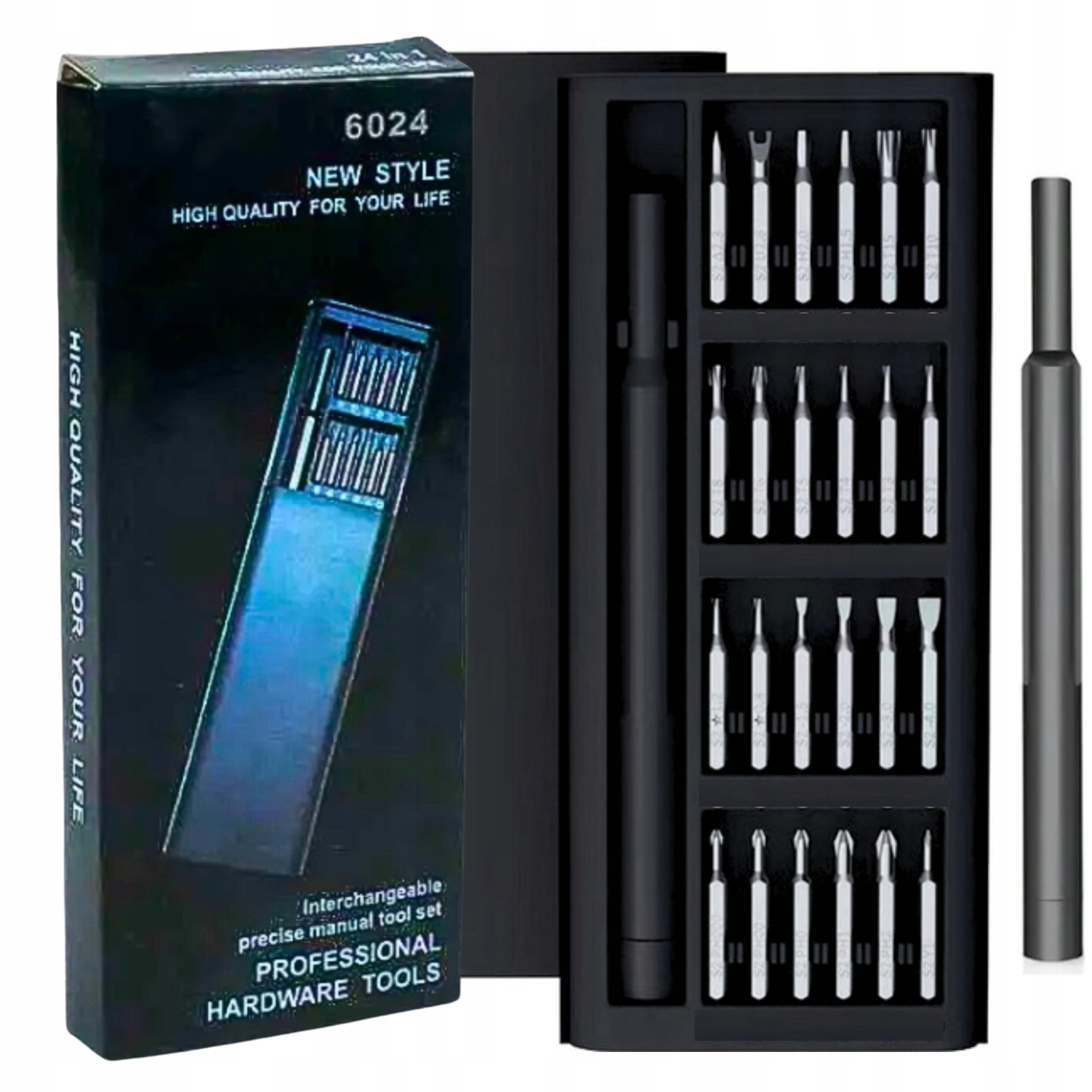 Zestaw Precyzyjnych Śrubokrętów 25w1 Torx Wkrętaki Magnetyczne Bity