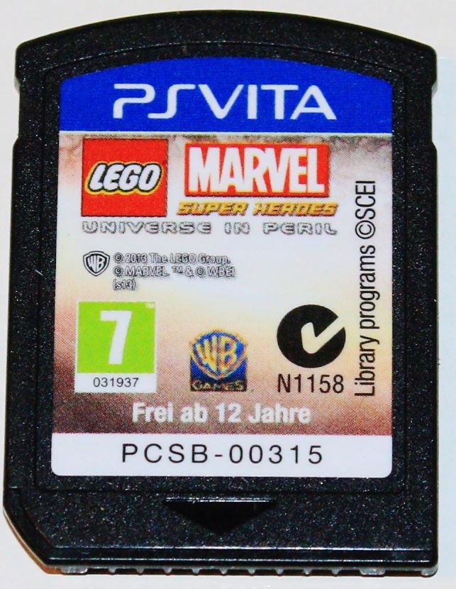 LEGO MARVEL SUPER HEROES pudełkowa PS Vita