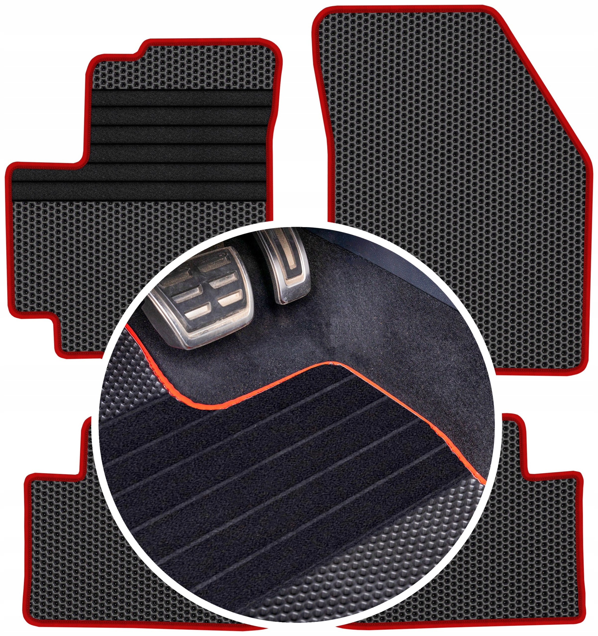 Nissan Pixo Hb 2009-2013 Gumové rohože Eva Eternity Plastry Medu