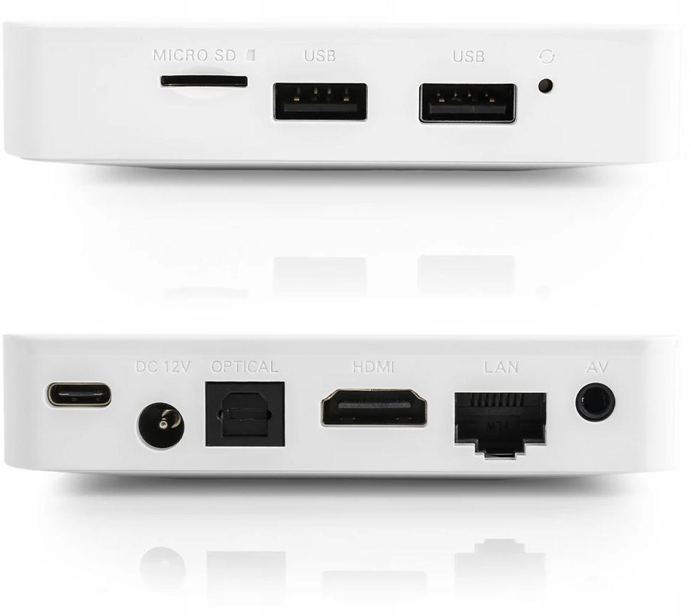 Android TV Box Homatics R 4K Lite Wifi 2GB RAM/8GB ROM + dekoder DVB-T2 H.2 Certyfikat CE