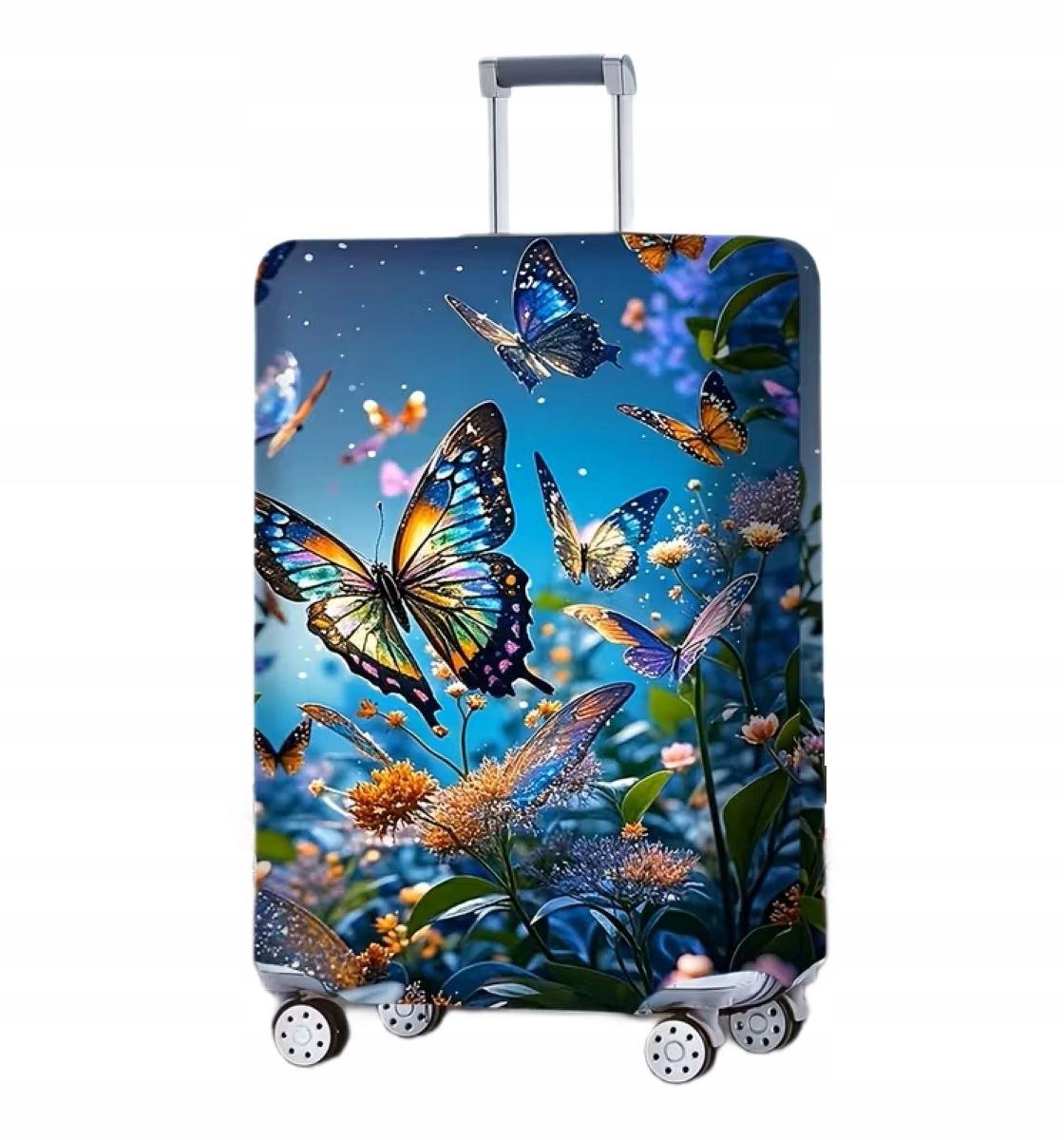 Pokrowiec Elastyczny Na Walizkę Turystyczną Dużą Główny Bagaż