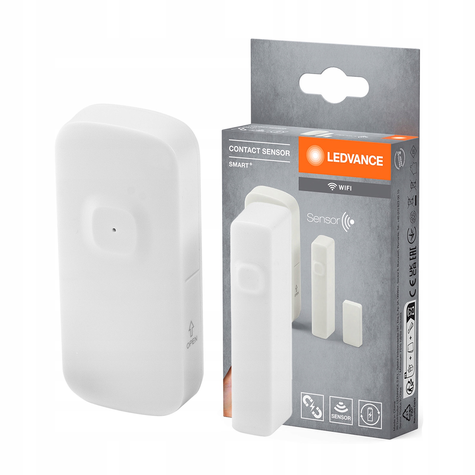 Bezdrátový vnitřní senzor otevřených oken Smart+ WiFi Ledvance