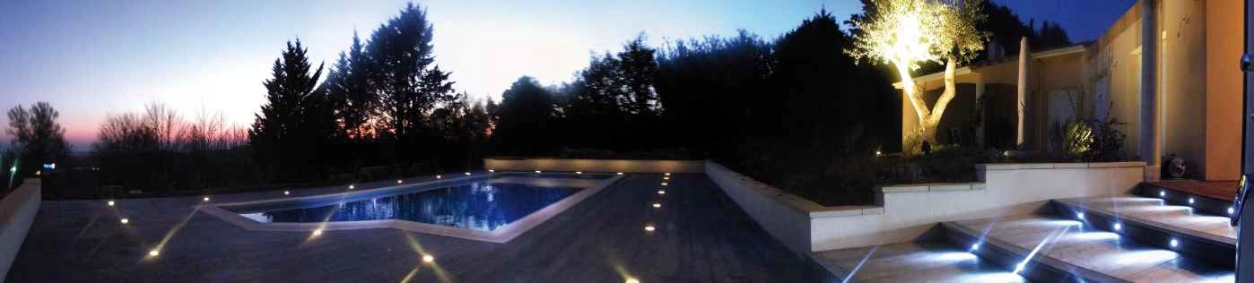 System ogrodowy Easy Connect Oprawa LED Taras IP67 Moc znamionowa 1 W