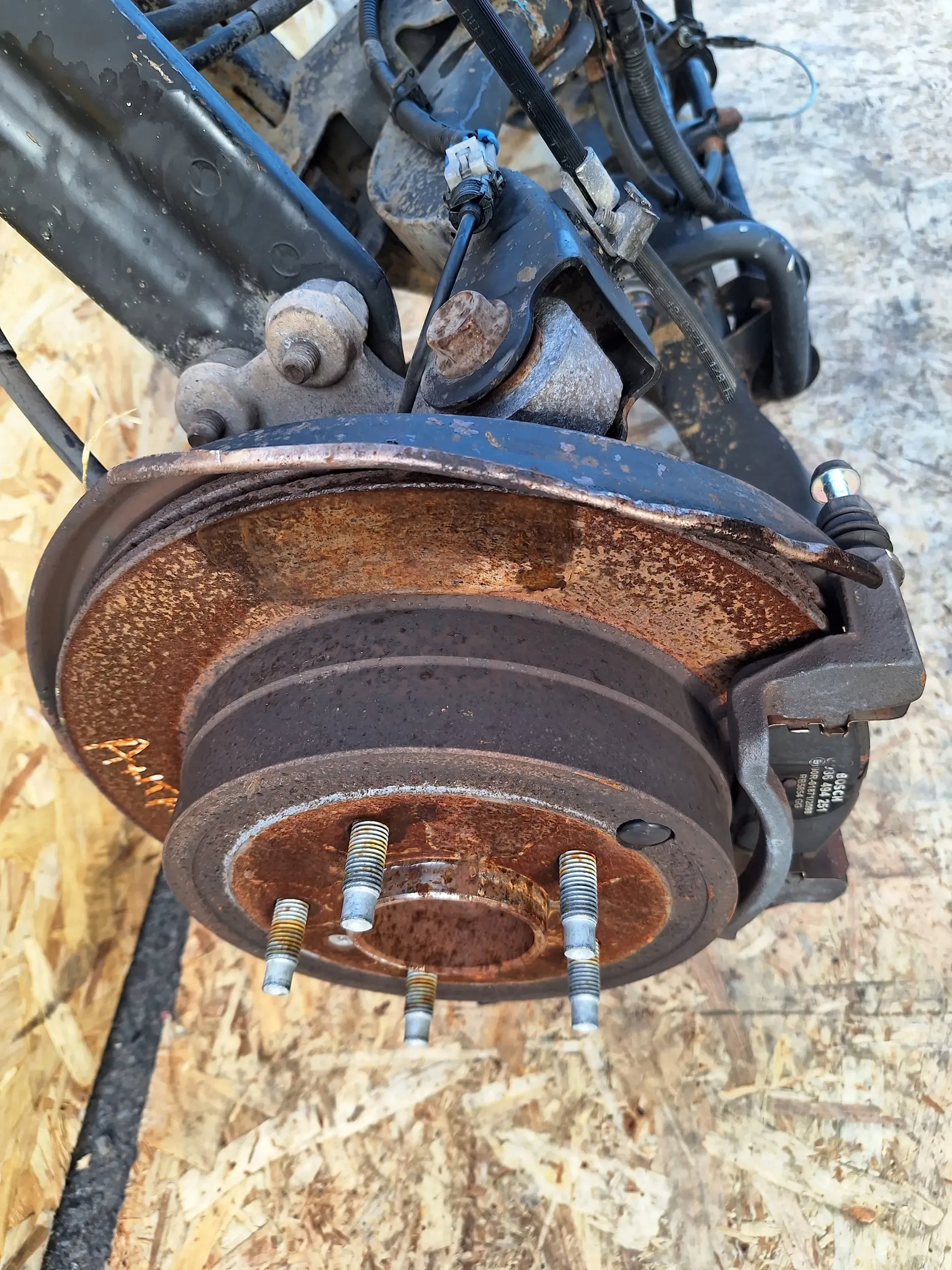 Opel Antara 2010 rear Zestawy springing (shock absorbers and springs)