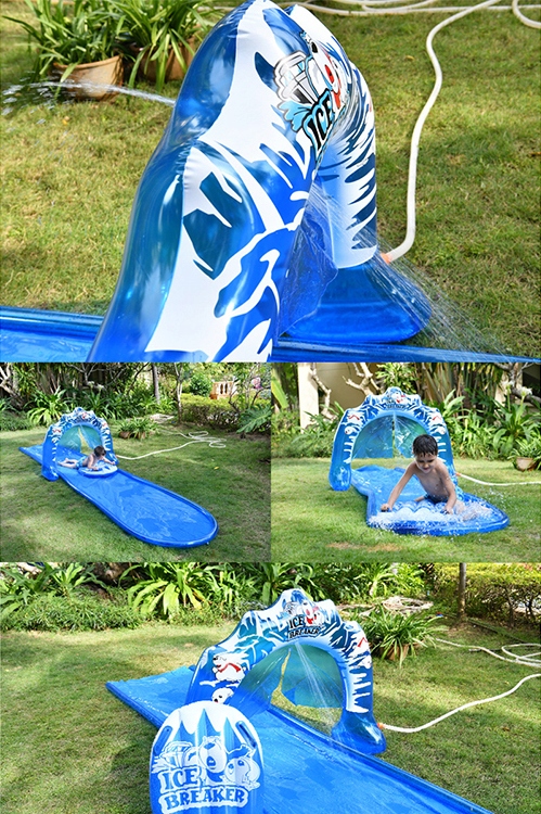 ZJEDŻALNIA WODNA DLA DZIECI ŚLIZGAWKA 500X95CM Bohater brak