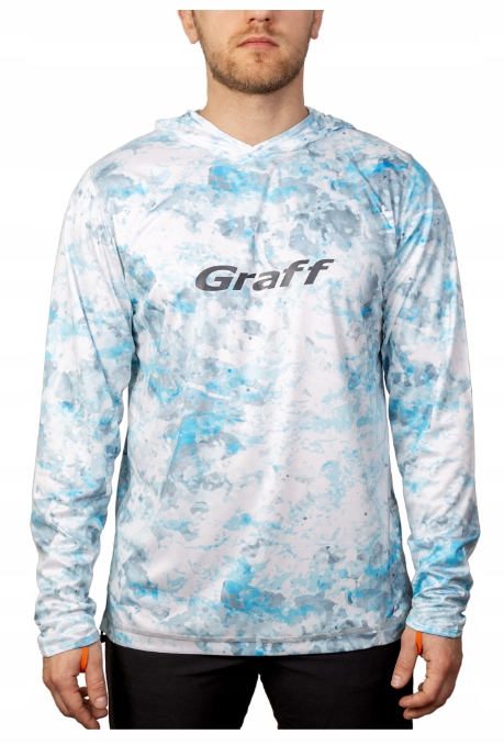 Bluza UPF50 Graff z kapturem 964-CL-3/2 rozmiar 2XL