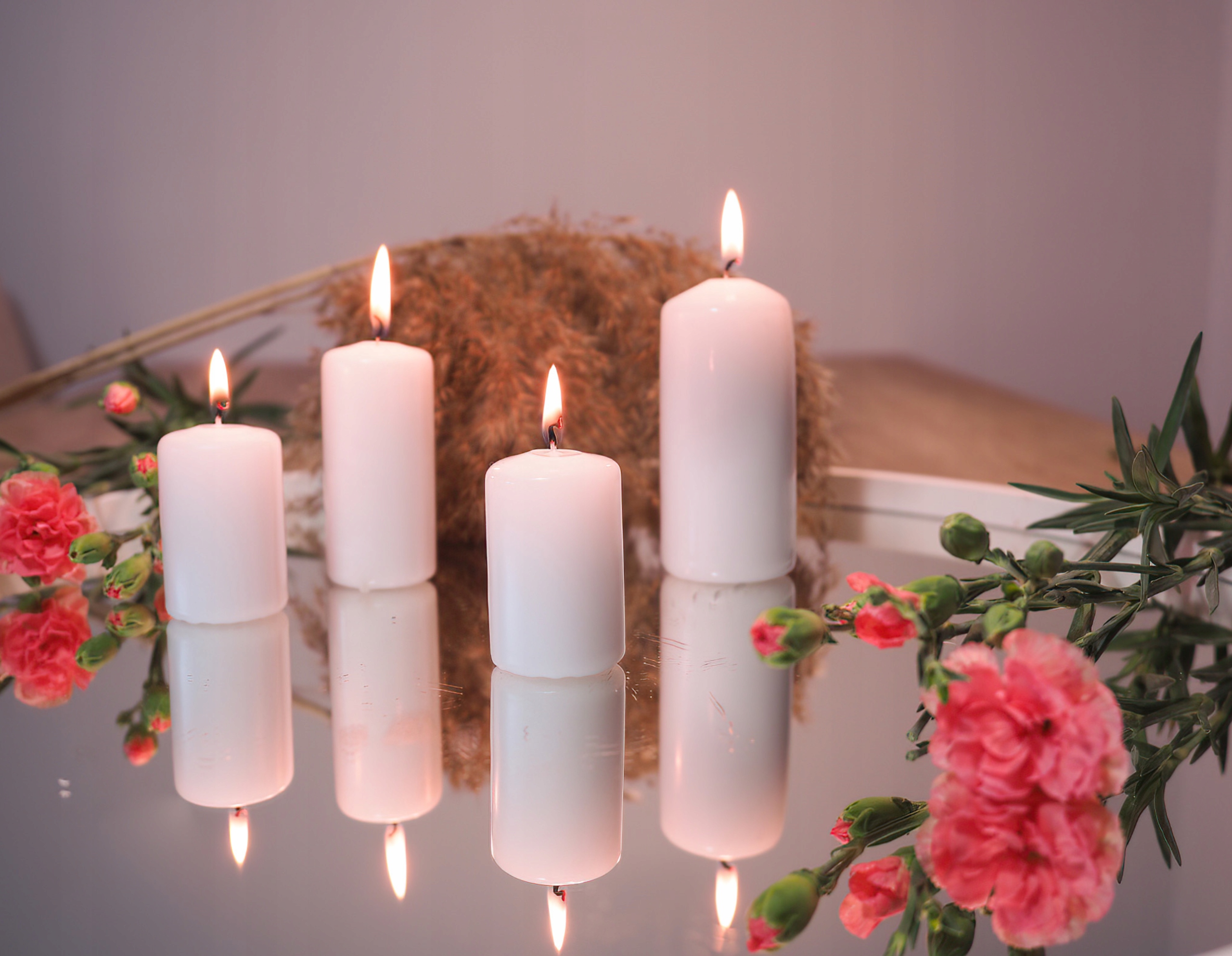 ŚWIECA ŚWIECZKI ZESTAW ŚWIEC WESELE BIAŁE 10CM KOMUNIA ŚWIECZKA 10X ŚWIECE Kod producenta sw50/100-090