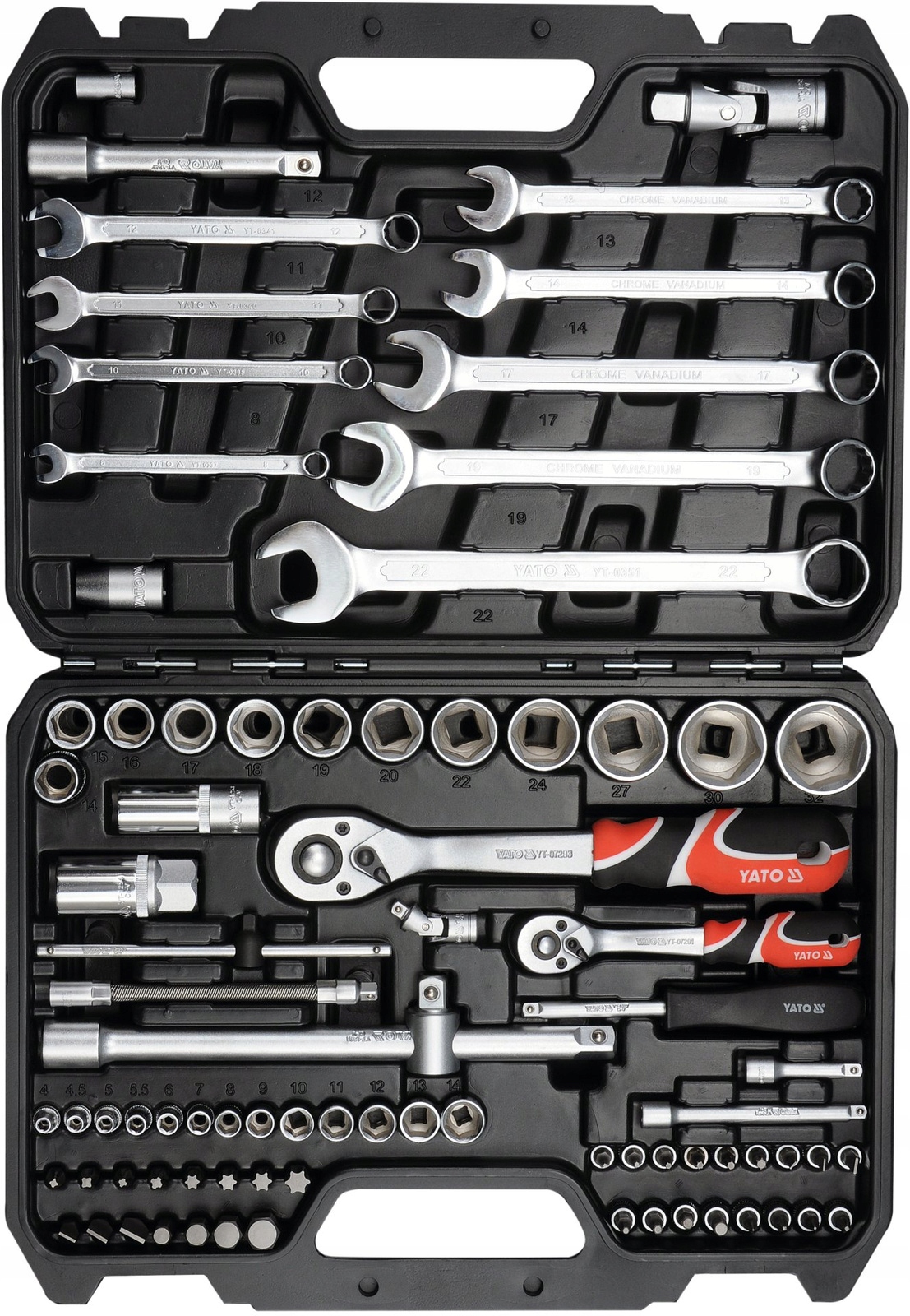 Yato sada nástrojov 1/2" L 82-dielna YT-12691