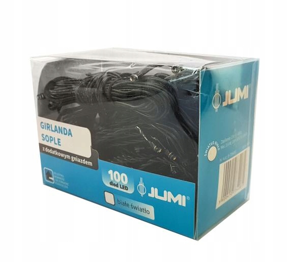 

Kurtyna girlanda świetlna sople Jumi 100 diod Led