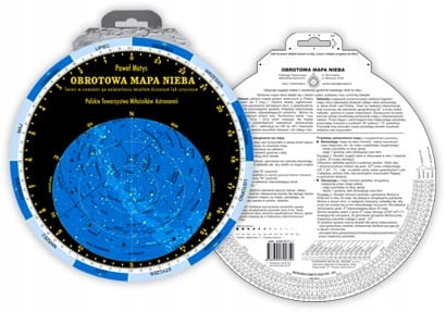 NIEBO OBROTOWA MAPA NIEBA WERSJA PLASTIKOWA