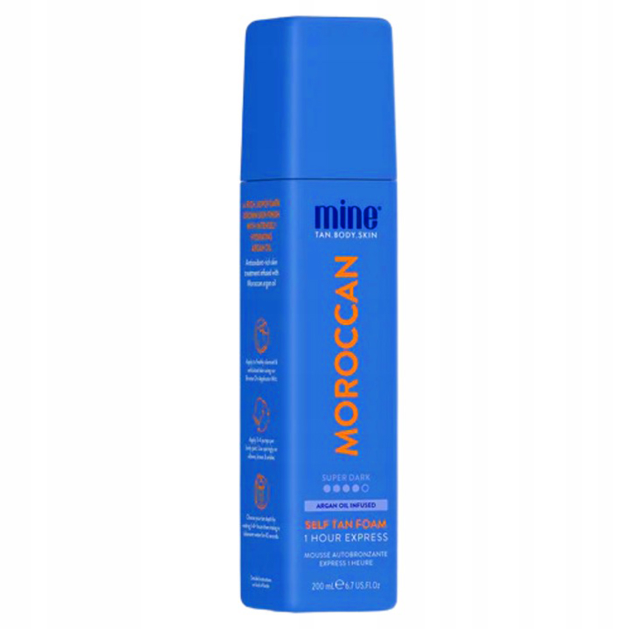 Samoopalovací pěna na Opalování na tělo MineTan My Moroccan 200 Ml