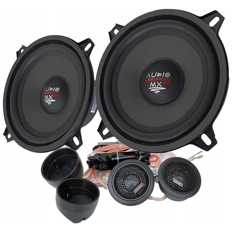 Automobilové reproduktory Audio System MX130EVO 130 mm 13 cm 2x75 W Pod Rádio